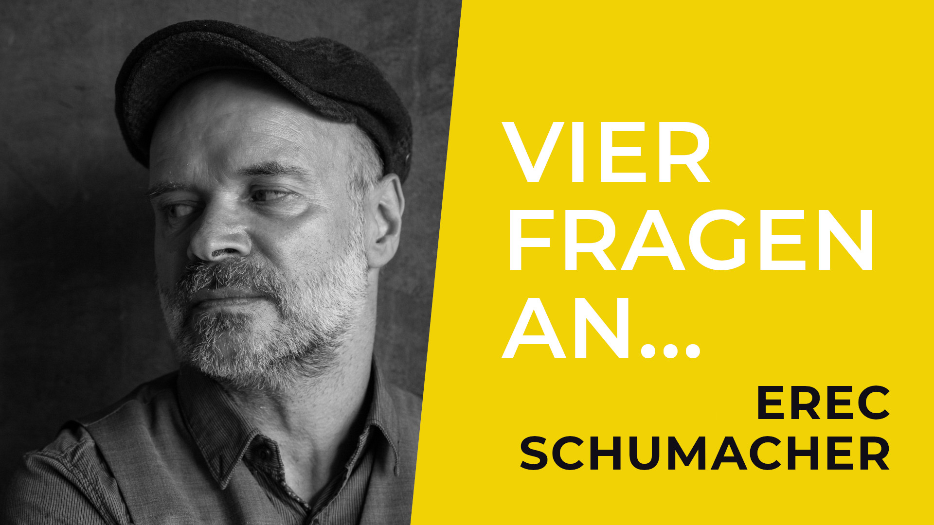 Vier Fragen an... Erec Schumacher